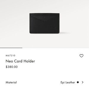 Louis Vuitton Neo Card Holder LIKE NEW